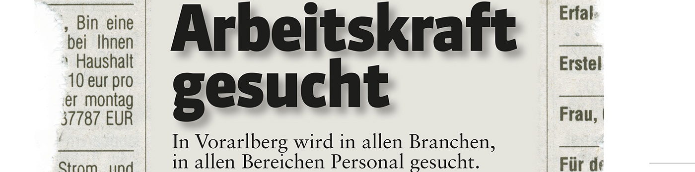 Auf der Suche nach den Arbeitskräften