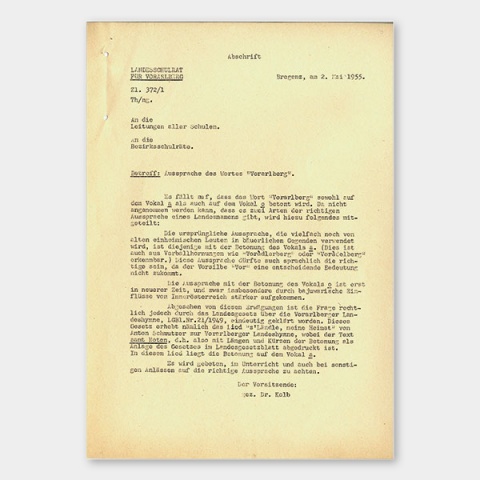 © Vorarlberger Landesarchiv