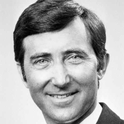 Landeshauptmann Martin Purtscher 1987 © Helmut Klapper/ Vorarlberger Landesbibliothek, beigestell