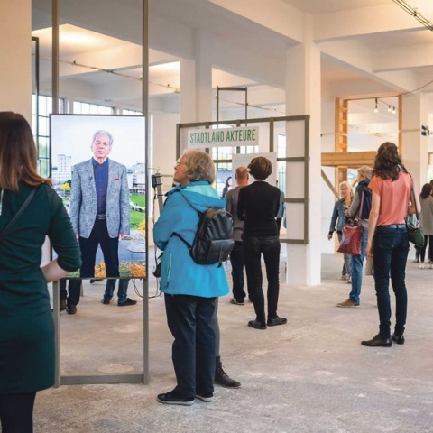 Die IBA-Ausstellung im Jahr 2019 zur Halbzeit der IBA Thüringen. Knapp 10.000 Gäste besuchten uns dazu im Eiermannbau in Apolda.<br><br>Fotos: IBA Thüringen/Thomas Müller