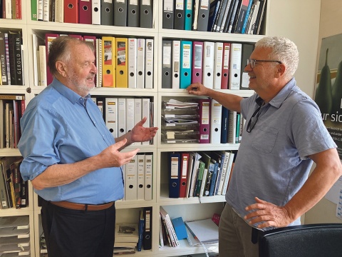 Historiker Fliedl, Melichar, Gegenwart der Museen: „Keine Verhandlung tatsächlicher Probleme.“ © vorarlberg museum