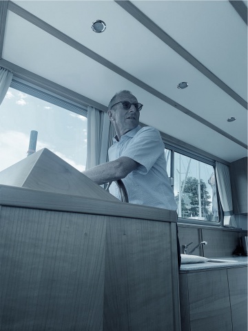 Othmar Huser, Hobby-Bootsbauer und Tischler