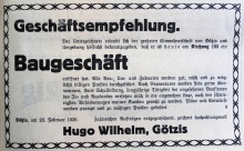 1937 Wilhelm & Mayer