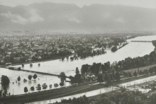 © Internationale Rheinregulierung Hochwasser 1954: Aus dem kollektiven Gedächtnis in die Geschichtsbücher verschwunden.