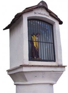 © Sarah Wehinger Bildstöckle in Feldkirch-Gisingen am Sebastianplatz