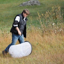 Datenerfassung vor Ort: „Forschungsprojekte vermehren unser Wissen.“