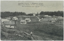 Das Bödele – ehedem Gemeinschaftsvorsäß Oberlose – um 1907.