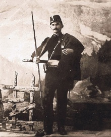 Montafoner k.k. Finanzer in voller Ausrüstung